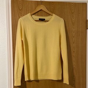 Tahiti Butter Yellow Cashmere Sweater